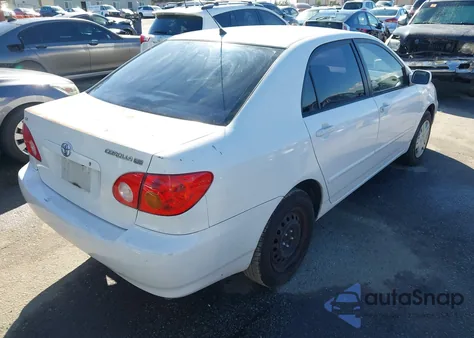 2003 Toyota Corolla Le from USA, damaged, VIN 1NXBR32E03Z105901